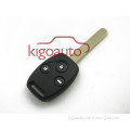Remote key 3 button 313.8 Mhz HON66 MLBHLIK-1T for Honda